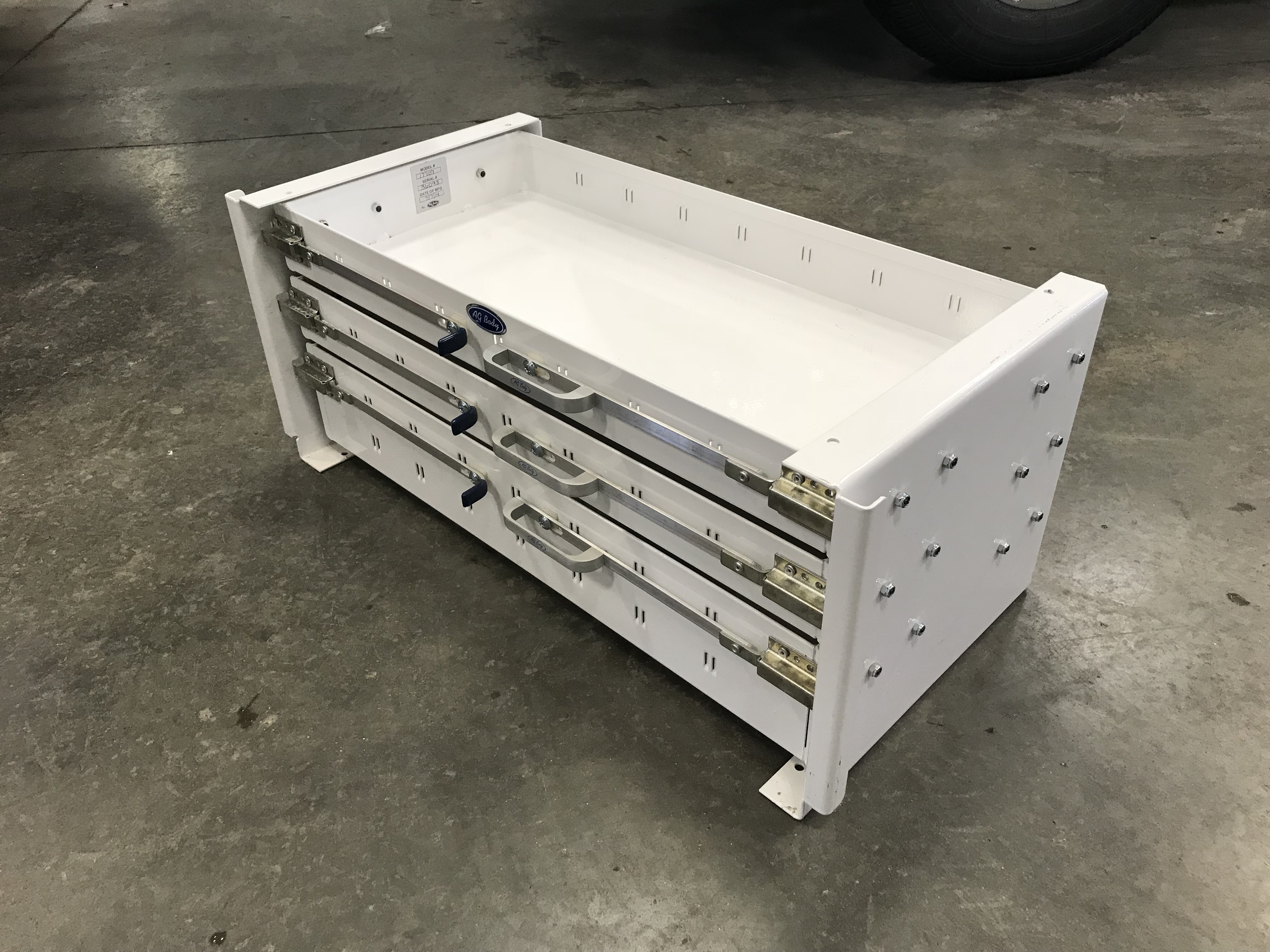 AG Body 3 Drawer Unit Dickinson Truck Equipment