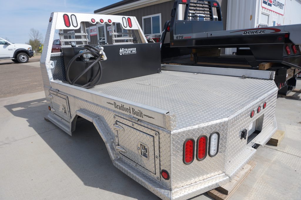Bradford Aluminum 4 Box Flatbed - Dickinson Truck Equipment